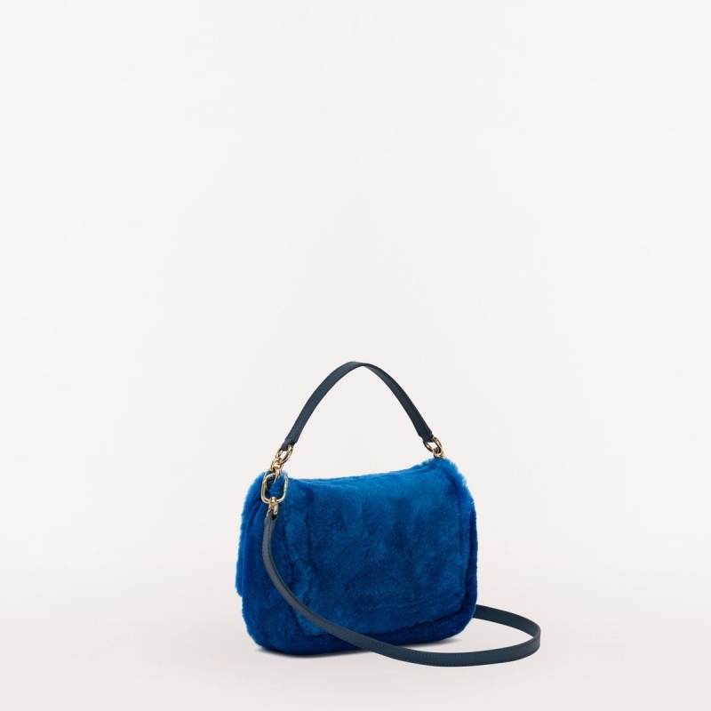 Furla 1927 SOFT Crossbody Taske Dame Mørkeblå | 6457-BOQKA