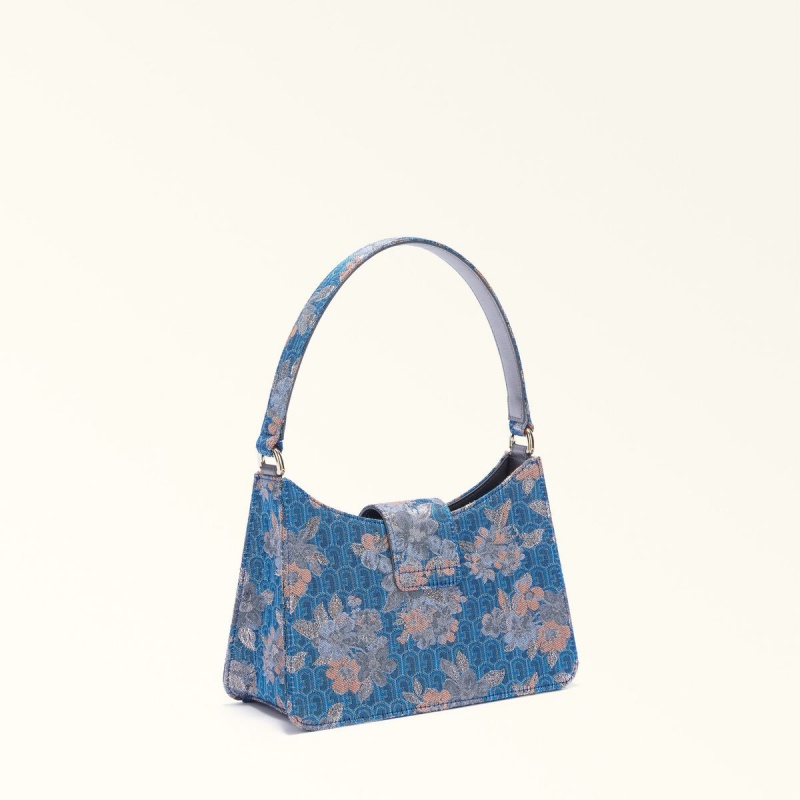 Furla 1927 Skuldertasker Dame Blomster | 0369-LFOGZ