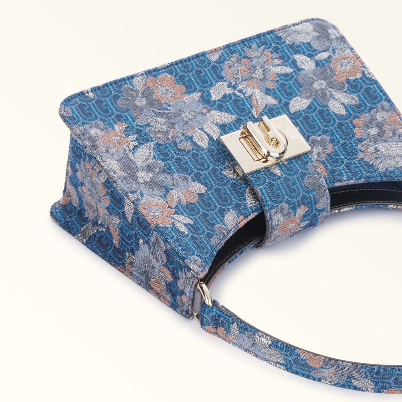 Furla 1927 Skuldertasker Dame Blomster | 0369-LFOGZ