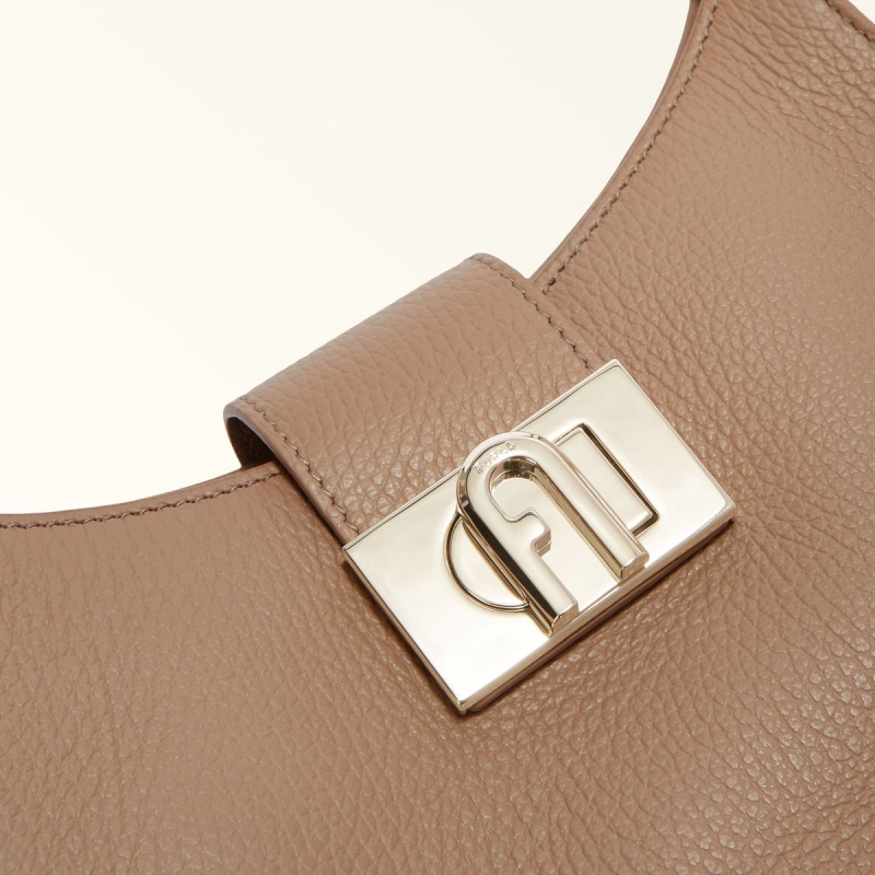 Furla 1927 Skuldertasker Dame Kaffe | 7986-XBFQO