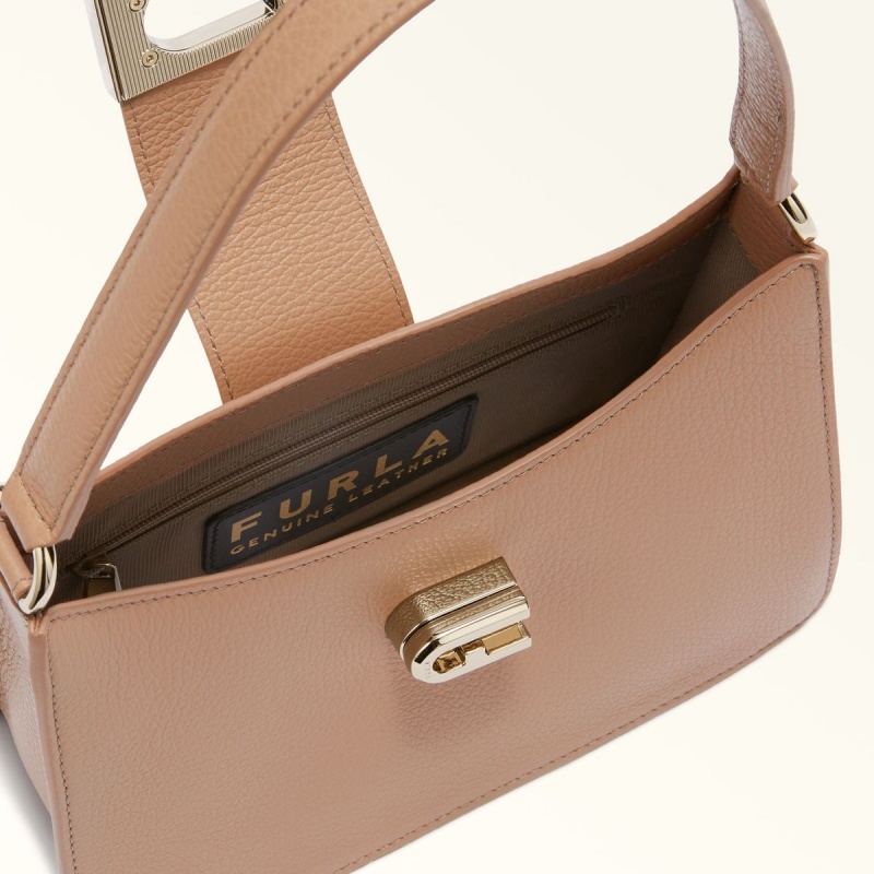 Furla 1927 Skuldertasker Dame Kaffe | 7986-XBFQO