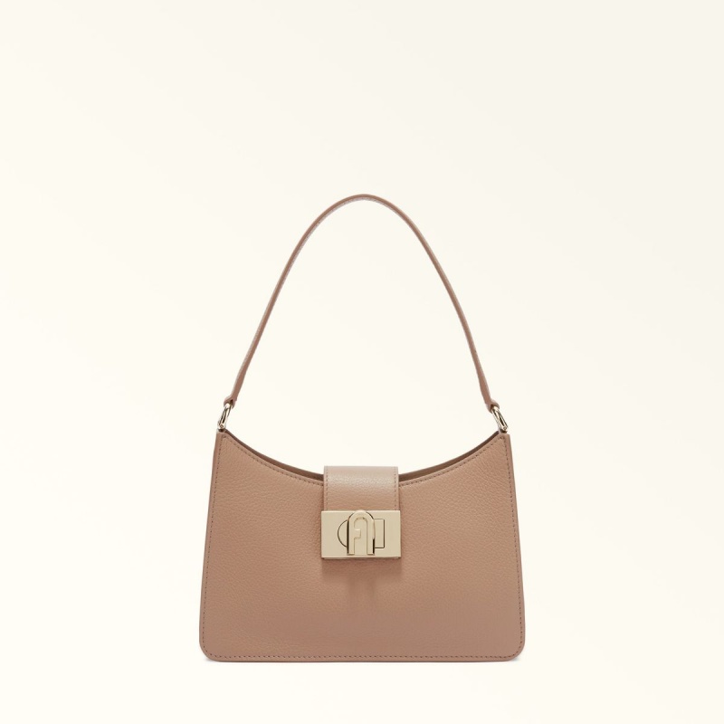 Furla 1927 Skuldertasker Dame Kaffe | 7986-XBFQO