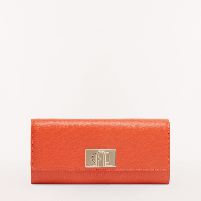 Furla 1927 Stor Pung Dame Orange | 6917-ASFTX