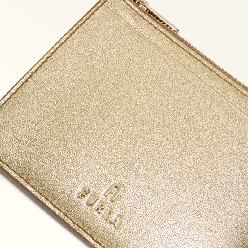 Furla CAMELIA Kortholder Dame Guld | 2615-WKJOY