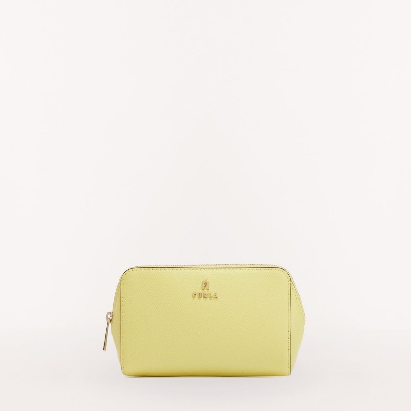 Furla CAMELIA Pouches Dame Gul | 0765-FQUYP