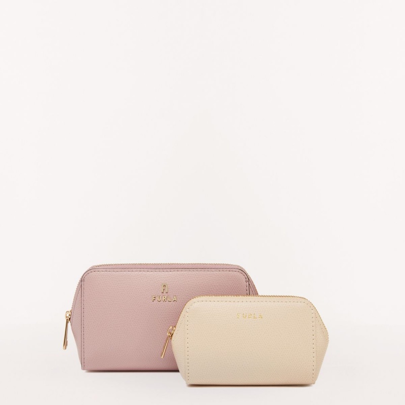 Furla CAMELIA Pouches Dame Lyserød | 2183-XOMRL