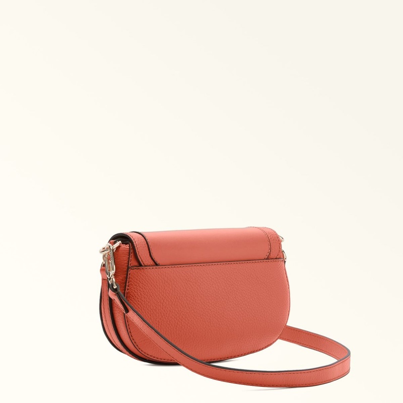 Furla CLUB 2 Crossbody Taske Dame Lyserød | 5182-OAWJD