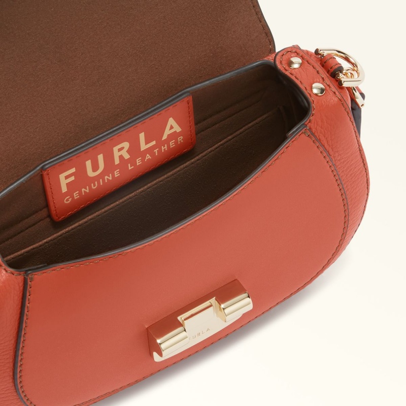 Furla CLUB 2 Crossbody Taske Dame Lyserød | 5182-OAWJD