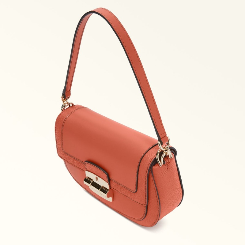 Furla CLUB 2 Crossbody Taske Dame Lyserød | 5182-OAWJD