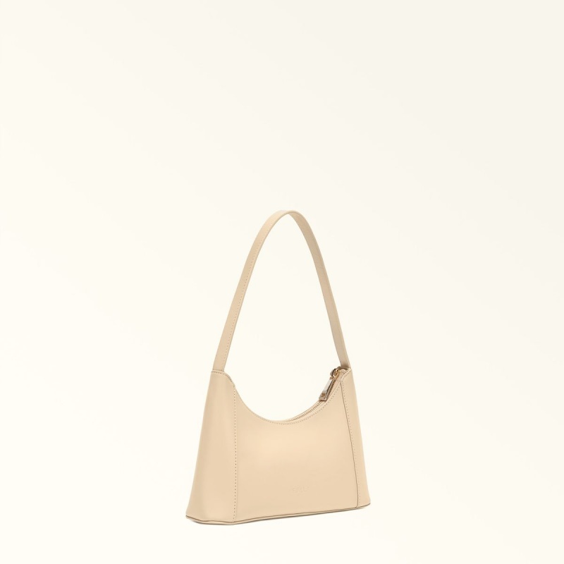 Furla DIAMANTE Skuldertasker Dame Beige | 3657-LCREH