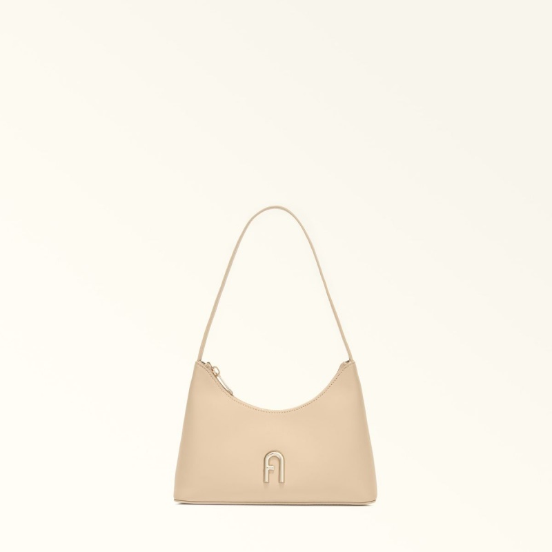 Furla DIAMANTE Skuldertasker Dame Beige | 3657-LCREH