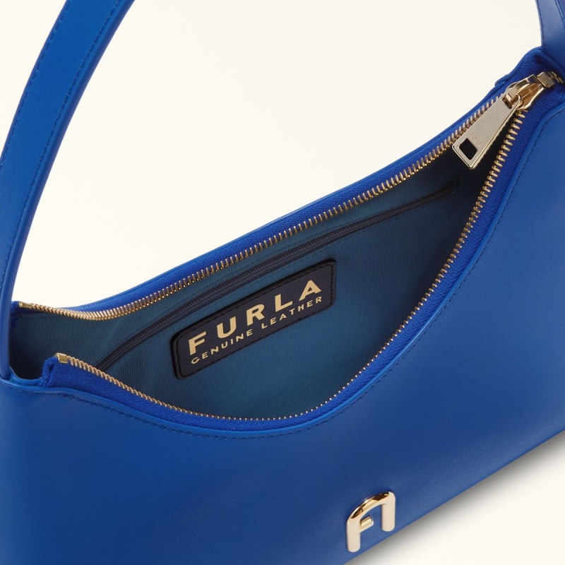 Furla DIAMANTE Skuldertasker Dame Mørkeblå | 8967-PCQZM