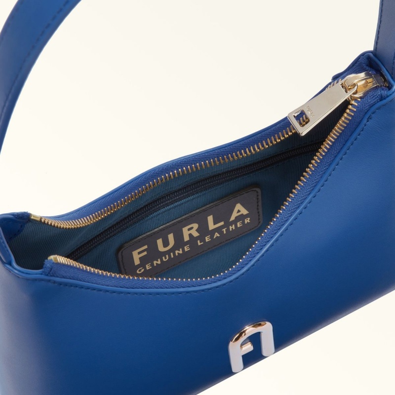 Furla DIAMANTE Skuldertasker Dame Mørkeblå | 2796-PILAC