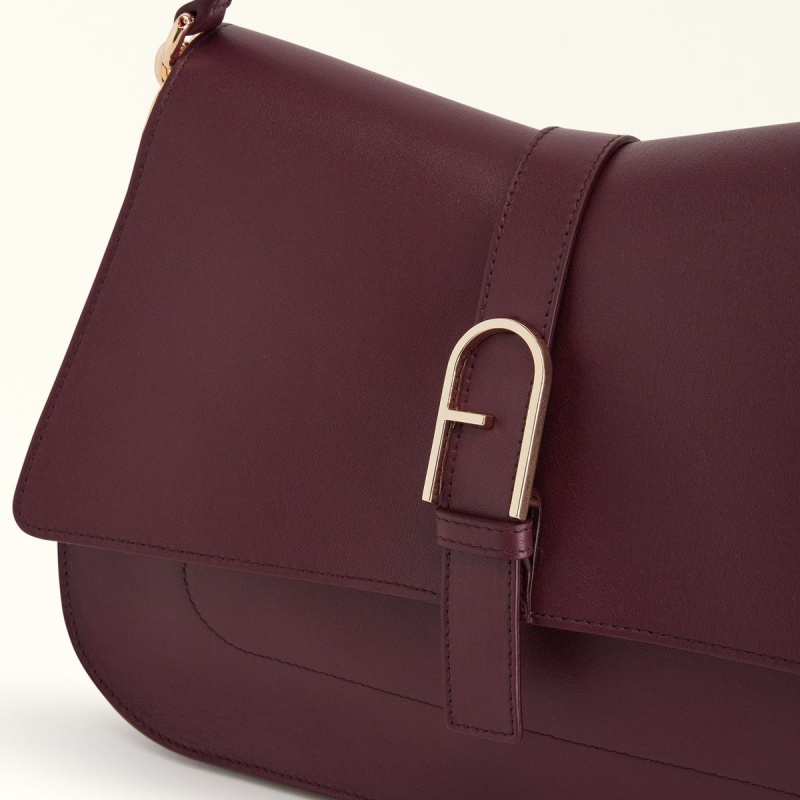 Furla FLOW Håndtaske Dame Bordeaux | 3964-OPXYN