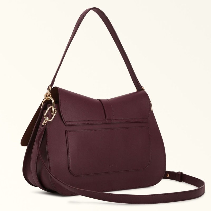 Furla FLOW Håndtaske Dame Bordeaux | 3964-OPXYN