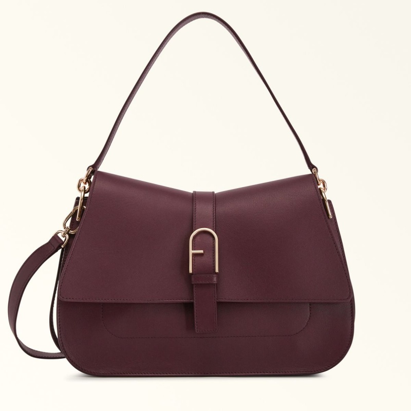 Furla FLOW Håndtaske Dame Bordeaux | 3964-OPXYN