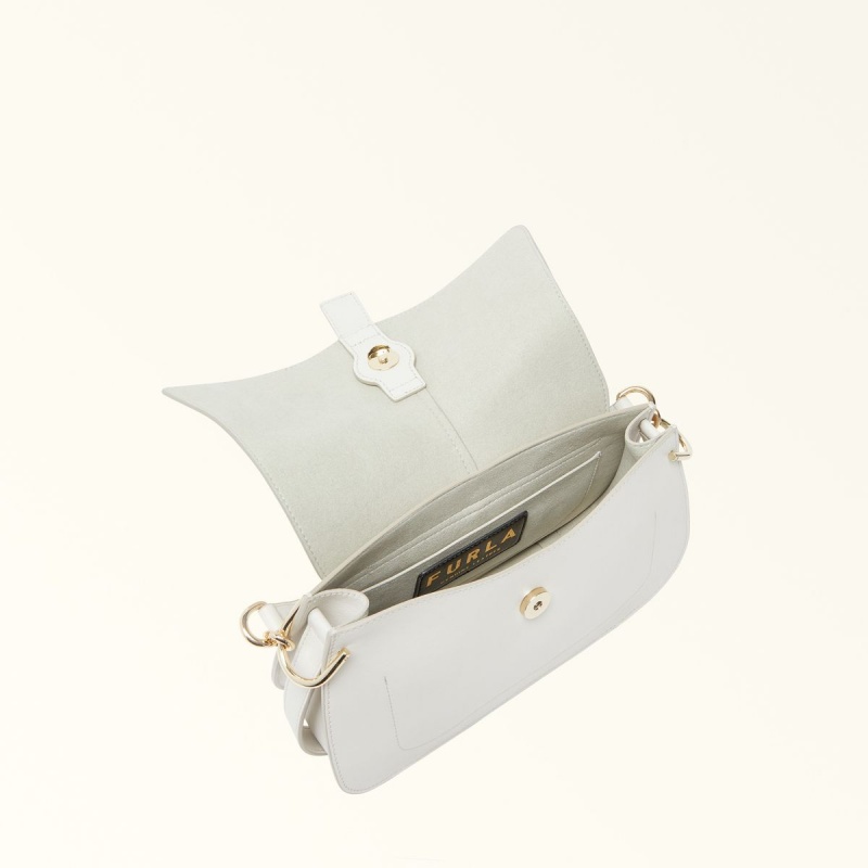 Furla FLOW Håndtaske Dame Hvide | 9157-ZDPLW