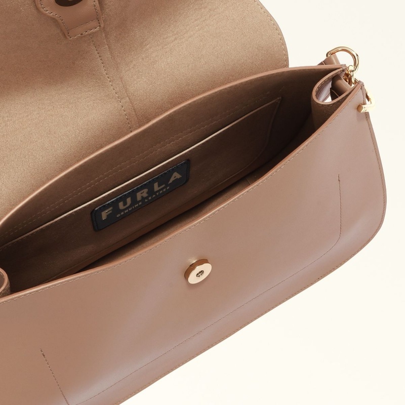 Furla FLOW Håndtaske Dame Kaffe | 0526-CSFXP