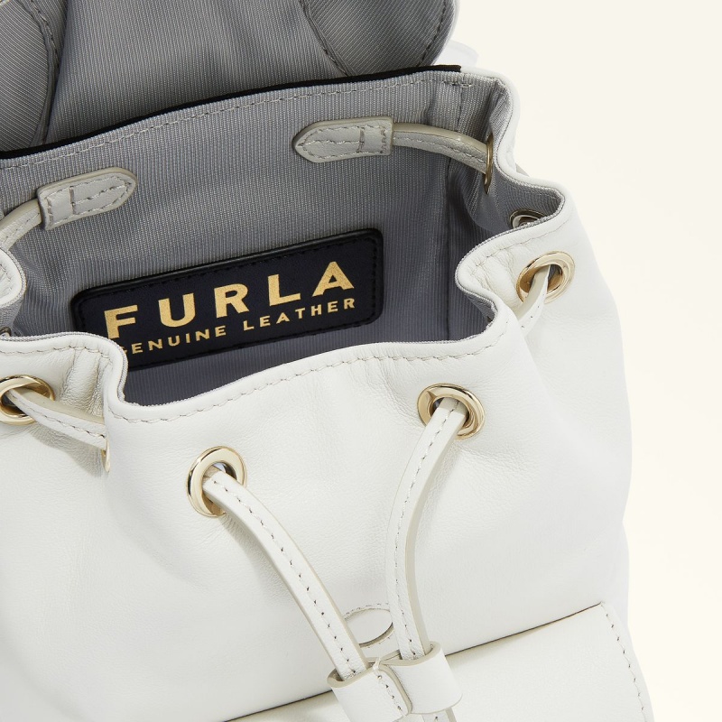 Furla FLOW Rygsække Dame Hvide | 4031-STWXJ