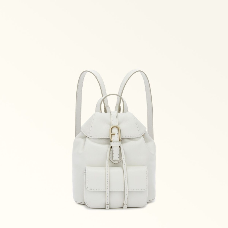 Furla FLOW Rygsække Dame Hvide | 4031-STWXJ