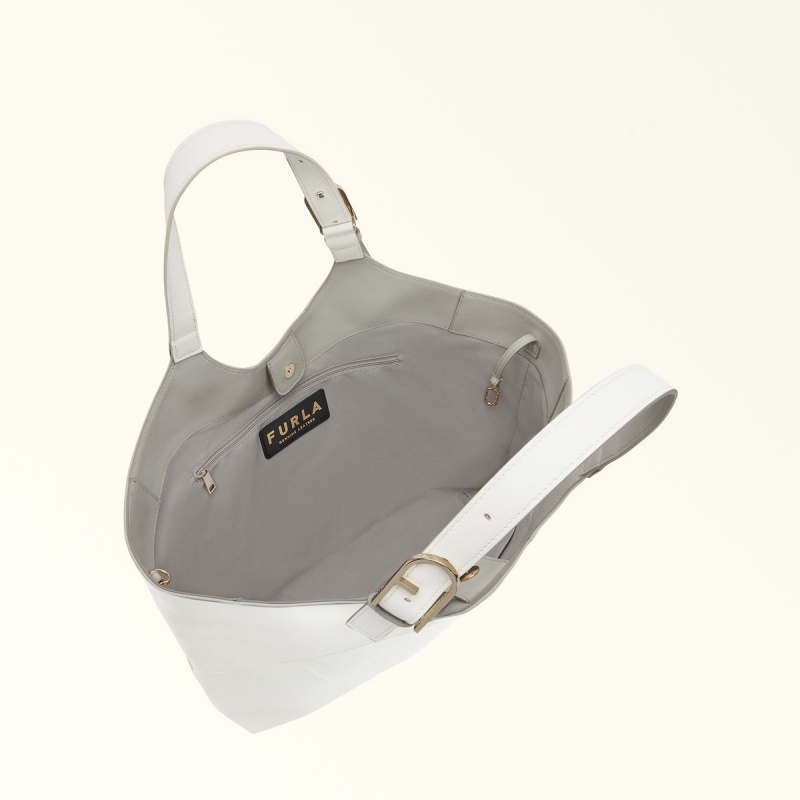 Furla FLOW Totes Dame Hvide | 9301-XMHEC