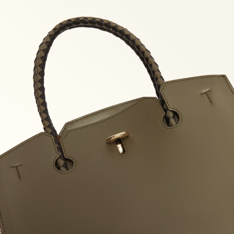 Furla GENESI Totes Dame Olivengrøn | 5983-OTELK