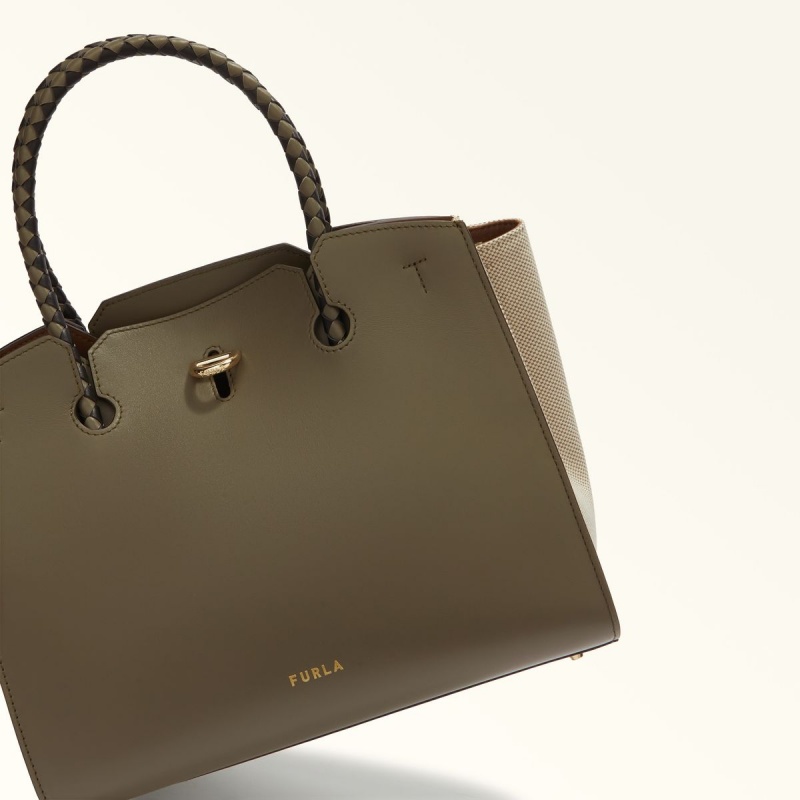 Furla GENESI Totes Dame Olivengrøn | 5983-OTELK