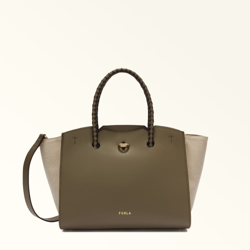 Furla GENESI Totes Dame Olivengrøn | 5983-OTELK