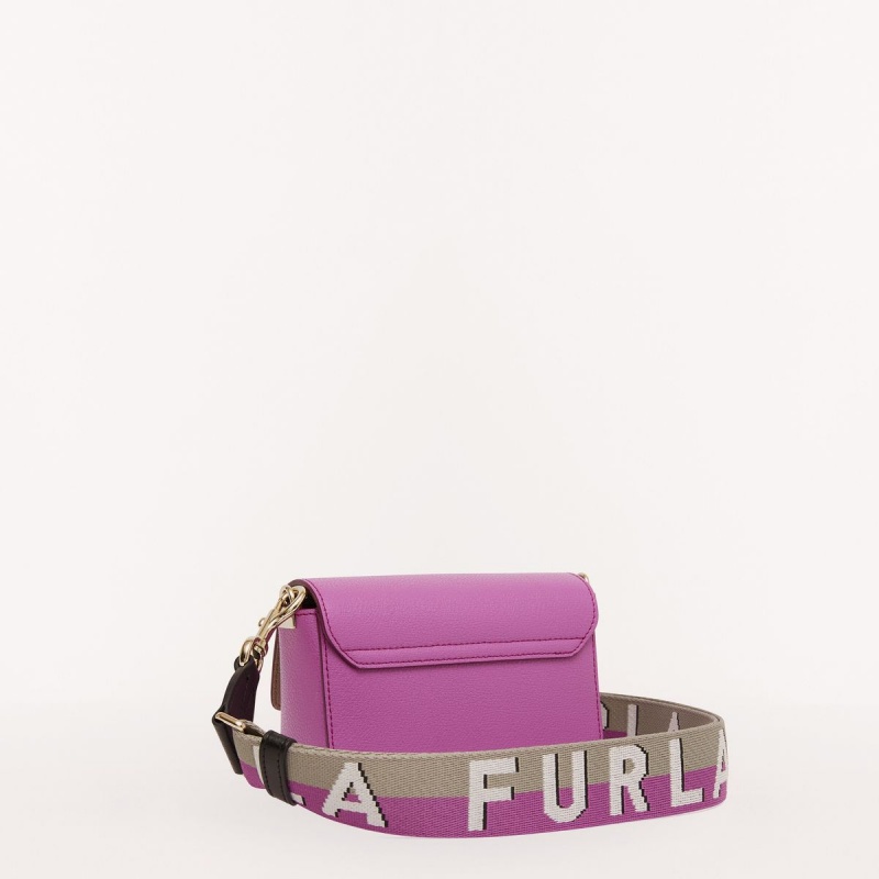 Furla METROPOLIS Crossbody Taske Dame Lilla | 1025-TIDBU