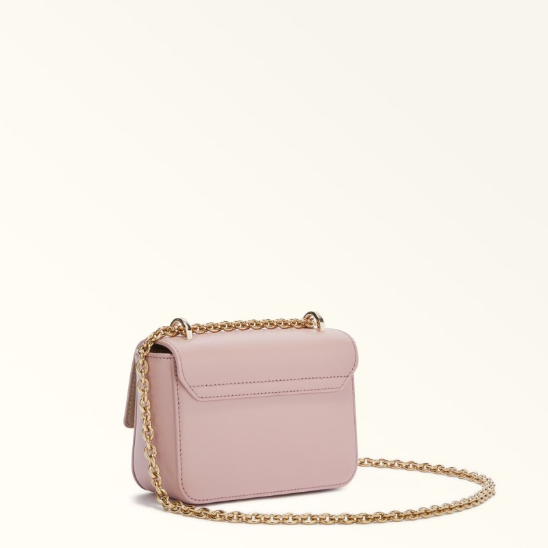 Furla METROPOLIS Crossbody Taske Dame Lyserød | 7469-WIZPF