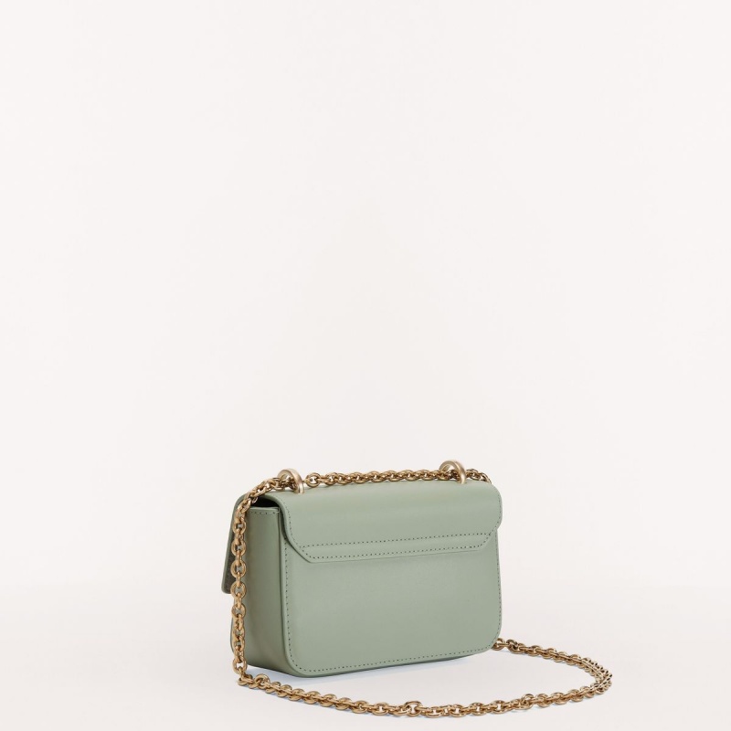 Furla METROPOLIS Crossbody Taske Dame Mintgrønne | 8751-UJKZC