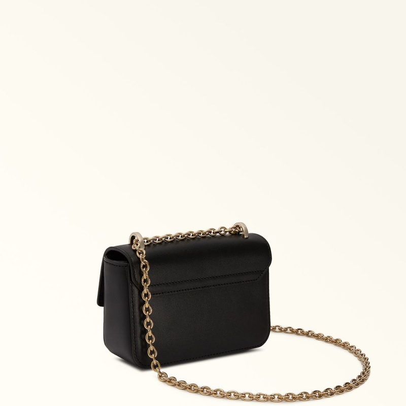 Furla METROPOLIS Crossbody Taske Dame Sort | 0519-IYTHP