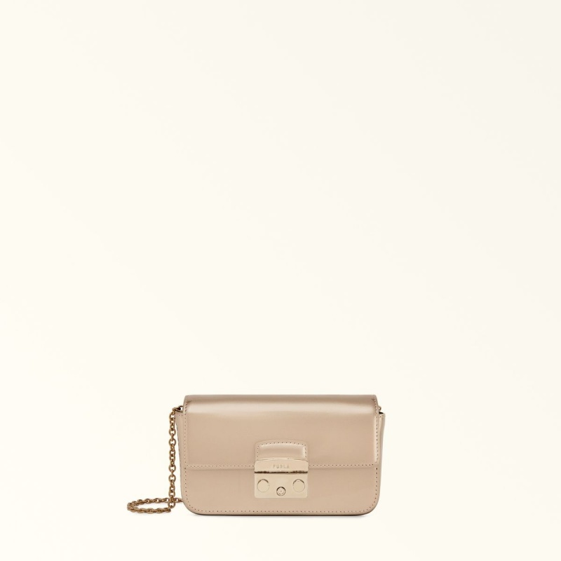 Furla METROPOLIS Mini Tasker Dame Abrikos | 4503-XMEZH