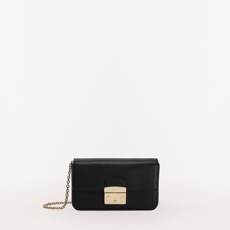 Furla METROPOLIS Mini Tasker Dame Sort | 0652-KPOEB