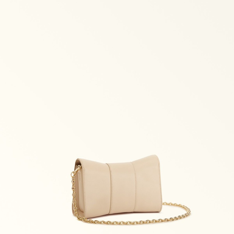 Furla METROPOLIS REMIX Crossbody Taske Dame Hvide | 6891-VFCXU