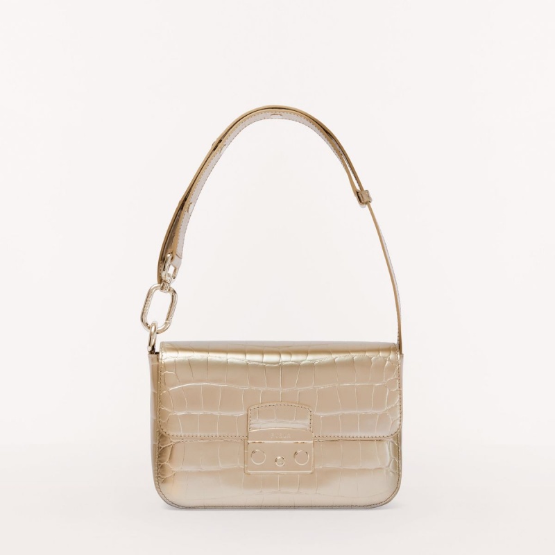 Furla METROPOLIS Skuldertasker Dame Abrikos | 5728-VJKFC