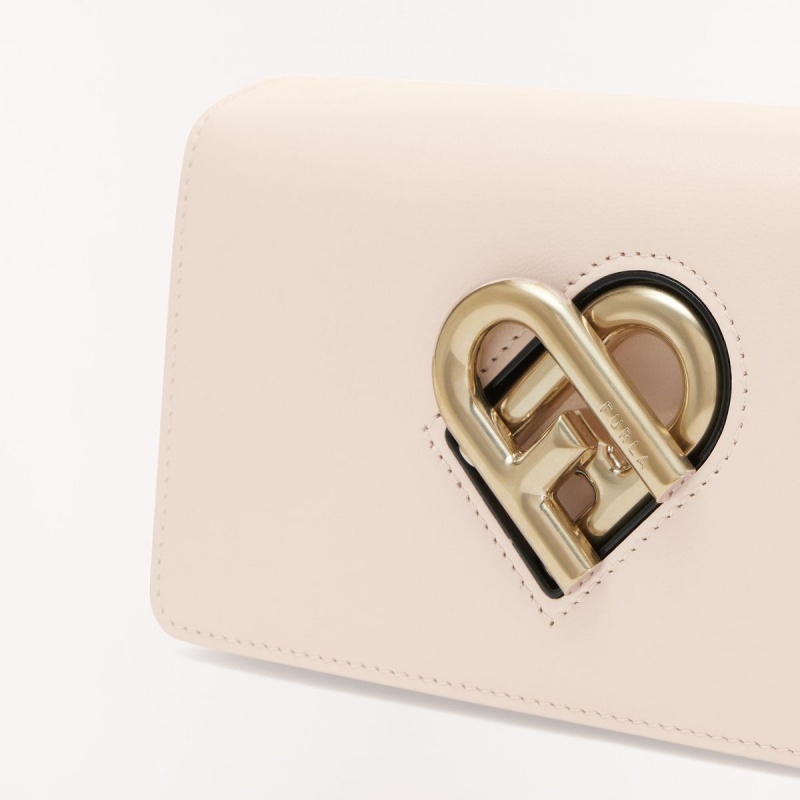 Furla MY JOY Crossbody Taske Dame Beige | 8930-XIAVD