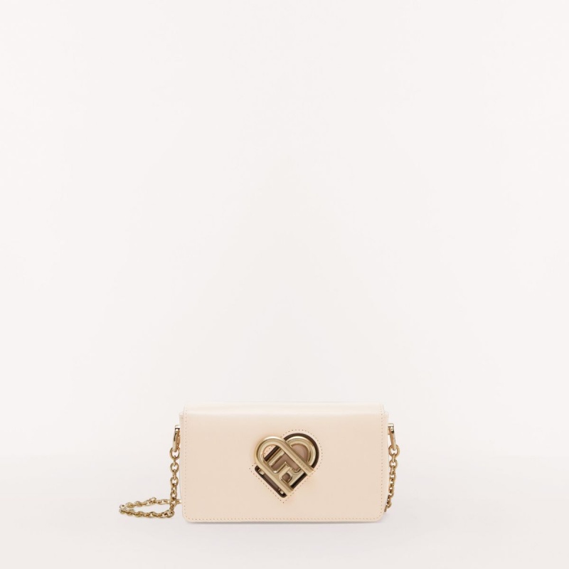 Furla MY JOY Crossbody Taske Dame Beige | 8930-XIAVD