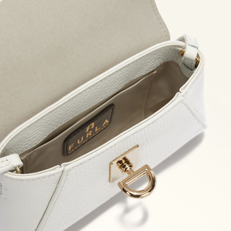 Furla NET Mini Tasker Dame Hvide | 5347-LXCKZ