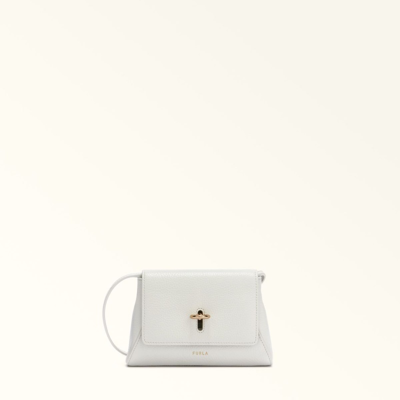 Furla NET Mini Tasker Dame Hvide | 5347-LXCKZ