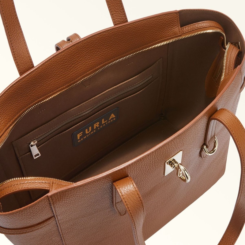 Furla NET Totes Dame Brune | 7059-XCWQS