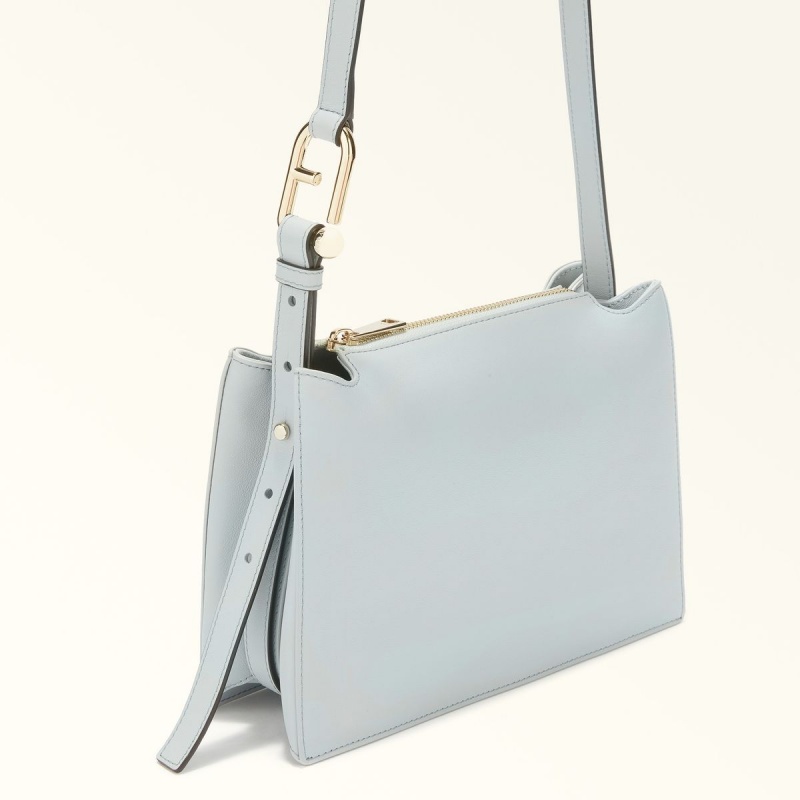 Furla NUVOLA Crossbody Taske Dame Mintgrønne | 3491-UHIKG