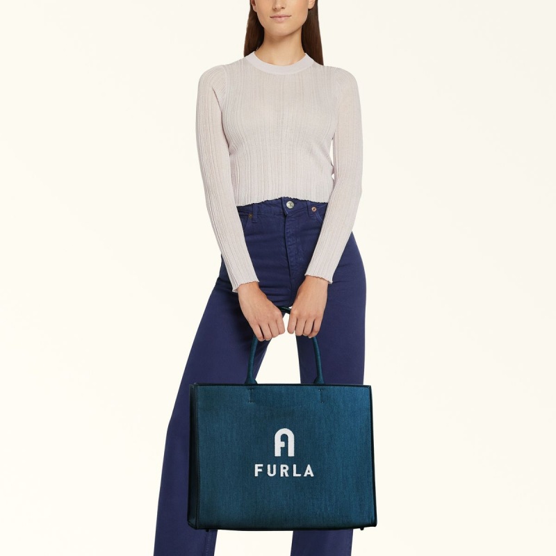 Furla OPPORTUNITY Totes Dame Mørkegrøn | 9753-WGJLZ