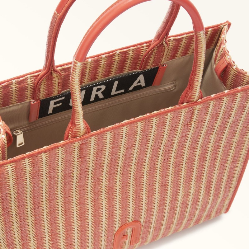 Furla OPPORTUNITY Totes Dame Rød Gul | 6210-AQRIY