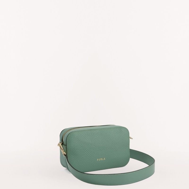 Furla PRIMULA Crossbody Taske Dame Grøn | 8416-SUPDN