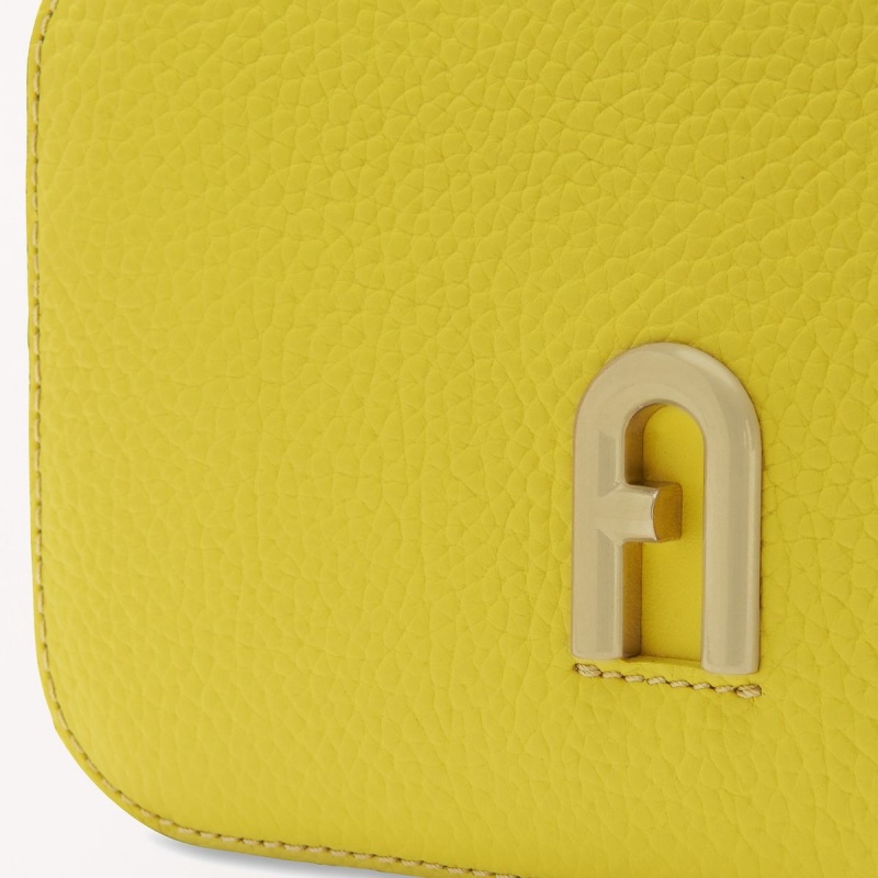 Furla PRIMULA Crossbody Taske Dame Gul | 2149-HMJYD