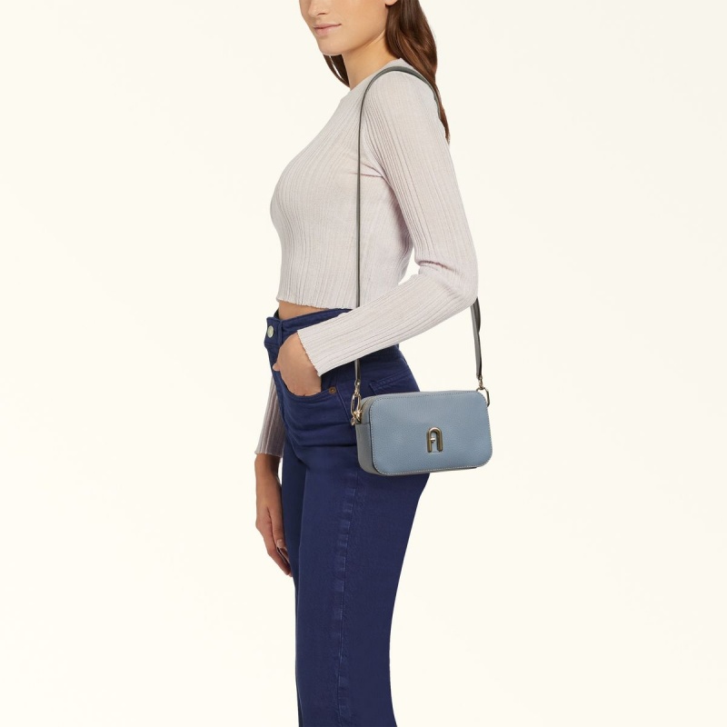 Furla PRIMULA Crossbody Taske Dame Platin | 6879-JYEUD