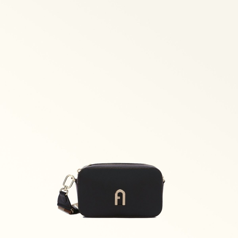 Furla PRIMULA Crossbody Taske Dame Sort | 9831-MFTSX