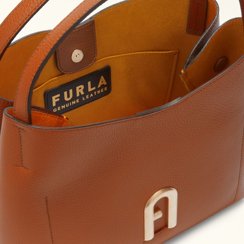 Furla PRIMULA Skuldertasker Dame Brune | 7358-BMEWA