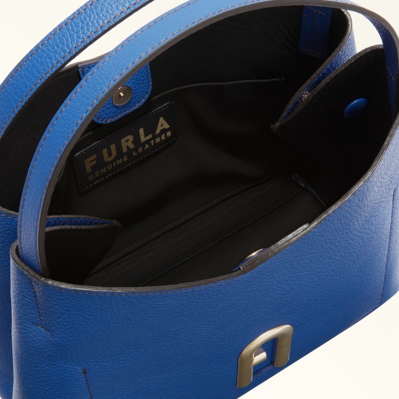 Furla PRIMULA Skuldertasker Dame Mørkeblå | 3821-EHXNY